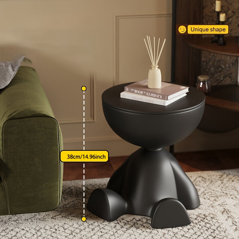 Creative Bear Side Table Large-Capacity Bear-Shaped Side Table