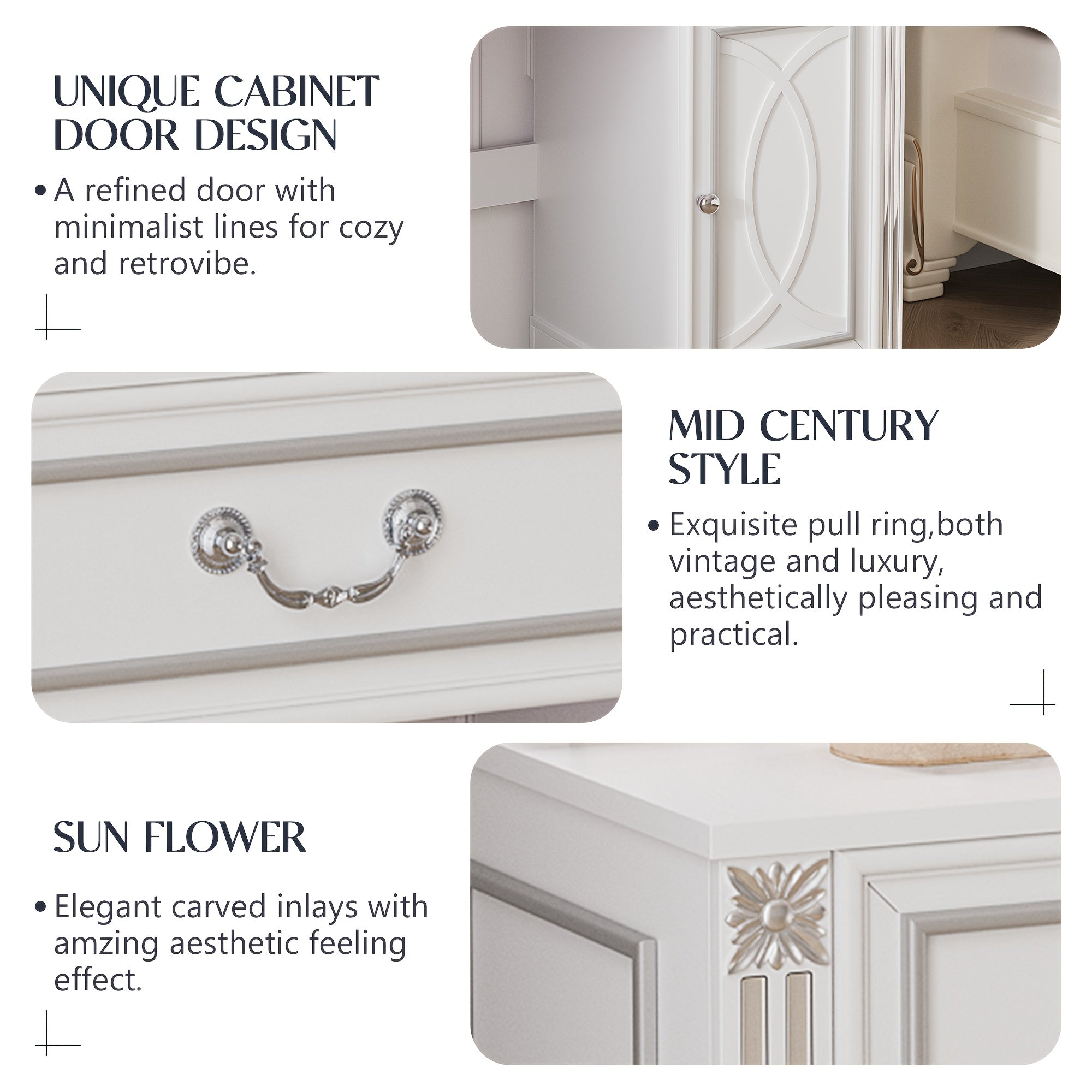 HWB Makeup Vanity Desk With LED Lighting Mirror And Power Socket, Girls Vanity With 3 Color Modes And Adjustable Brightness, Small Vanity With 2 Drawers And Cabinets For Bedroom