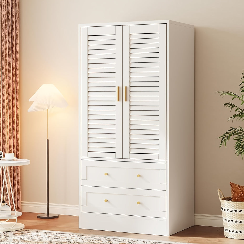 Large Capacity Wooden Closet 65\