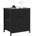Nightstand Set Of 2, Dresser For Bedroom With 2 Drawer, Small Dresser Beside Tables