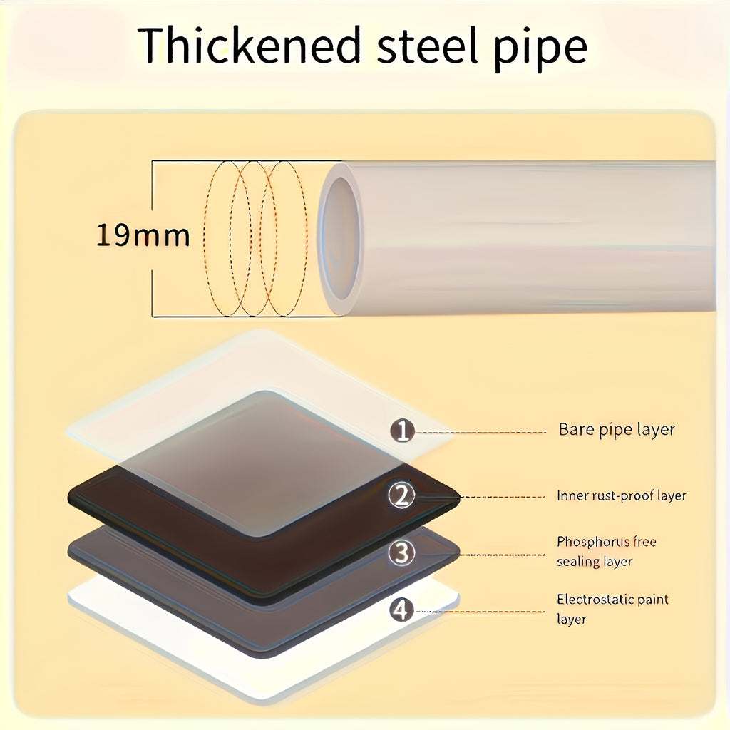 Bedroom Wardrobe, High Quality Foldable And Detachable Metal Wardrobe with Anti-Oxidation And Anti-Rust CoatingSuitable for Bedroom Storage, Bedroom Organization, Wardrobe Storage And Organization, Portable Wardrobe Closet