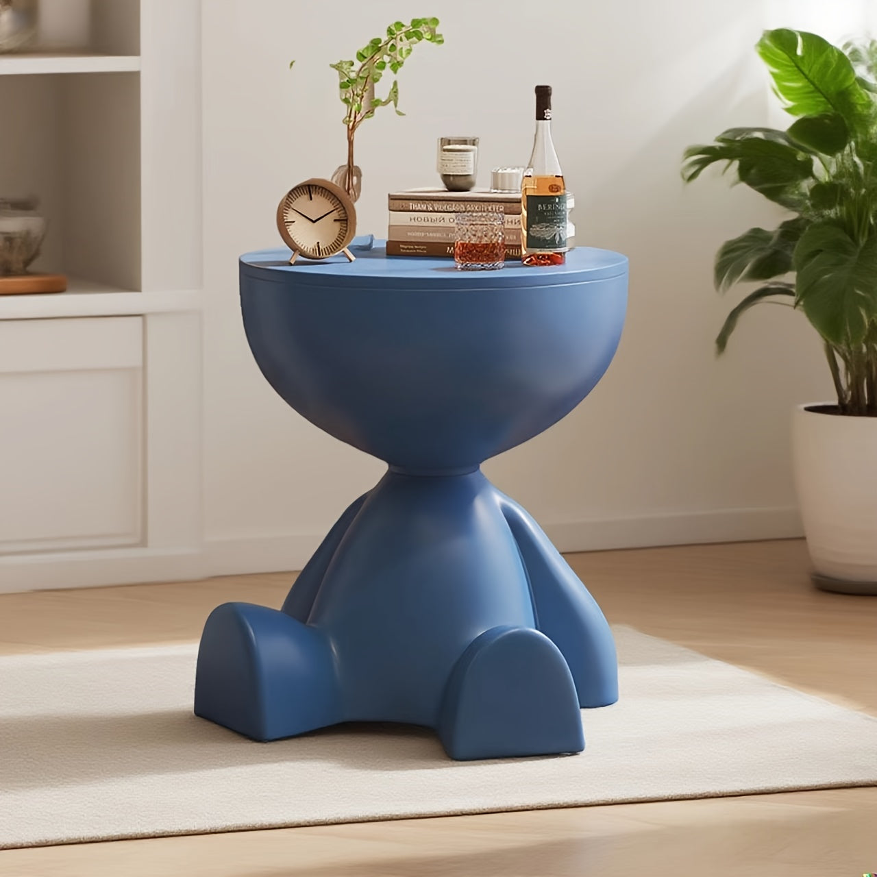 Bear-Shaped Side Table - No Assembly Needed