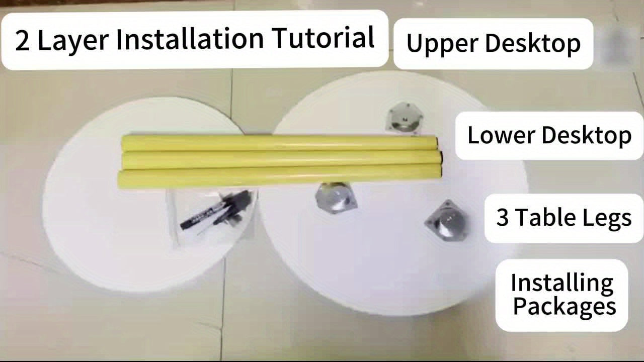 Minimalist White Side Table Minimalist Two-Tier Round Side Table