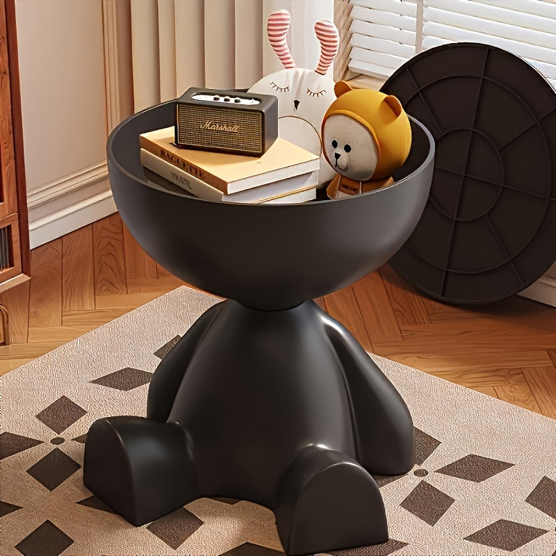 Bear-Shaped Side Table - No Assembly Needed